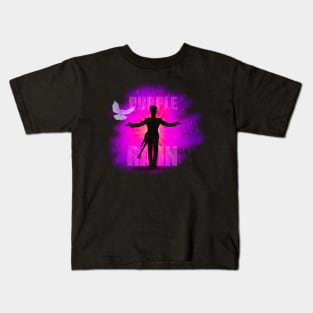 His Purpleness Kids T-Shirt